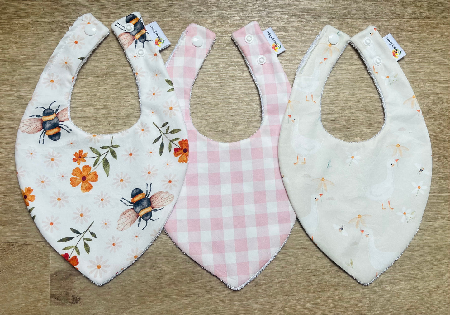 Dribble Bibs Set of Three